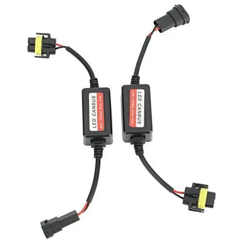 Produktbild: H11 Led, Led H11, Canbus LED H8 H9 H11 Decoder Universeller Verschleißfester Anti-Flicker-Widerstandsdecoder Widerstände für Nebelscheinwerfer