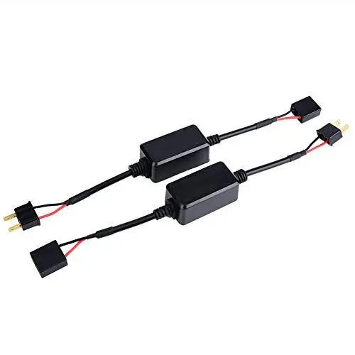 Produktbild: Tbest H7 Led Canbus, Led Widerstand, Canbus-Decoder, 2 StückeAuto LED Scheinwerfer Decoder Radio Audio Anti Störungen Fehler Canceler Filter für H7