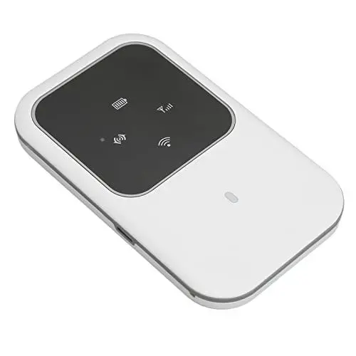 Produktbild: H80 4G Mobiler WLAN Hotspot mit SIM Kartensteckplatz, Drahtloser Tragbarer WLAN Hotspot 150 Mbit/S Download 50 Mbit/S Upload, Unterstützt Bis zu 10 Benutzer für Reisen,