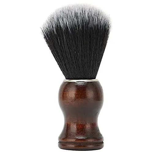 Produktbild: Haar Rasierpinsel, Rasierpinsel für Männer, Männer Salon Barber Broken Hair Bart Rasierpinsel Reise-Rasierpinsel mit Holzgriff Friseursalon Werkzeug Rich Lather