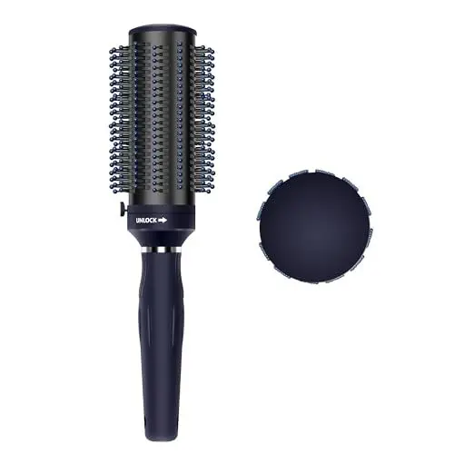 Produktbild: Haarbürsten für Frauen,Hair Detangling Brush,One-click Clean Hair Brush mit einziehbaren Borsten，Anti-statische Bürste für mühelose Haarentfernung und Reinigung