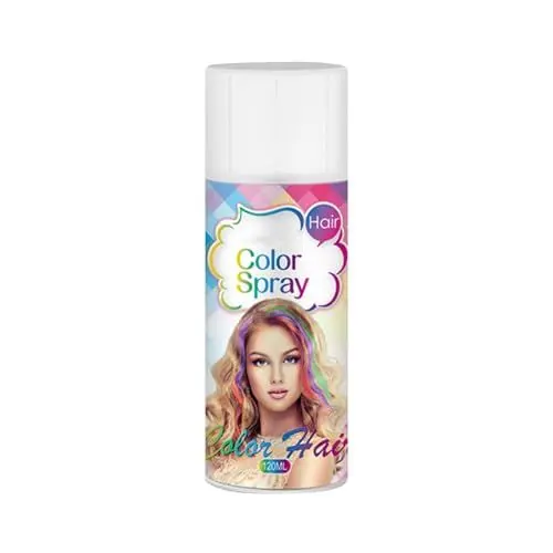 Produktbild: Haarfarbe zum Aufsprühen, Temporäres Gefärbtes Haarfarbe Spray, Auswaschbares Einmal-Haarfarbspray, Schnelle Färbung, Party Cosplay Halloween, Geeignet Für Kindern Und Erwachsenen-120ml (Braun)