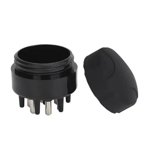 Produktbild: Haaröl-Applikator, Kopfhaut-Applikator, Kamm, Manuell, Verhindert Auslaufen, 5 Ml Fassungsvermögen für ätherisches Öl (BLACK)