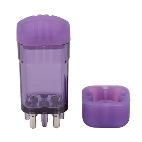 Produktbild: Haaröl-Applikator, Kopfhautöl-Applikator, Kopfhaut-Applikatorkamm, 8 Ml Fassungsvermögen, Transparent, Leer, für Haare (PURPLE)