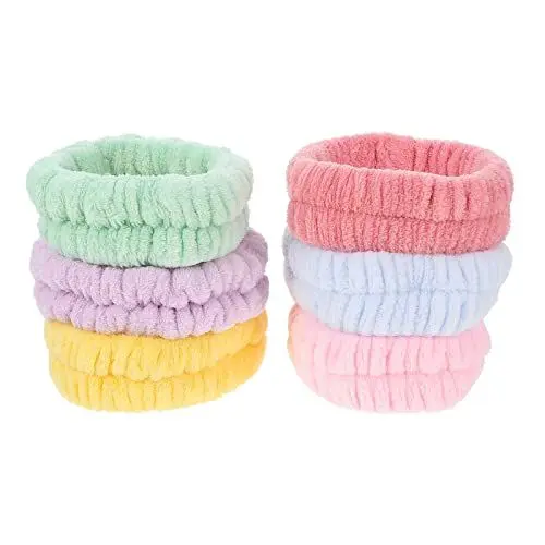 Produktbild: Haarschmuck 6 stücke Spa Stirnb?nder Plüsch Stirnb?nder Sch?ne M?dchen Makeup Gesicht Waschansicht Haarb?nder Sport-Stirnbänder