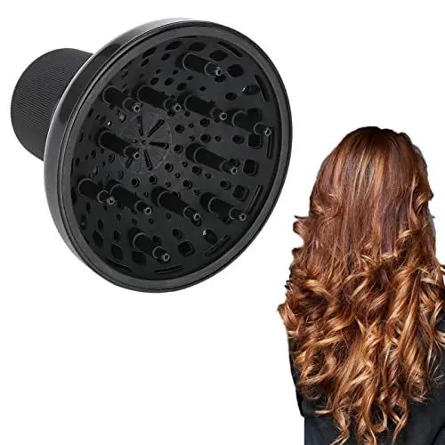Produktbild: Haartrockner Diffusor, Haar Diffusor Aufsatz, Diffuser Curly Professioneller Haartrockner Haarbläser Diffusor Abdeckung Lockiges Werkzeug Styling Friseursalon Zubehör Für Krauses Lockiges Haar