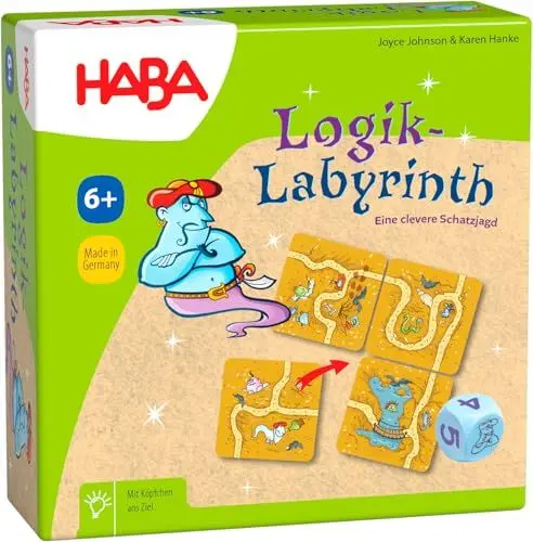 Produktbild: HABA 301886 - Logik-Labyrinth, Legespiel