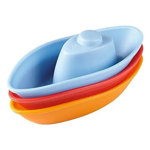 Produktbild: HABA 302205 Stapelschiffe-Set, Kleinkindspielzeug