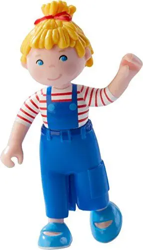 Produktbild: HABA 303672 - Little Friends – Conni | Niedliche Minipuppe ab 3 Jahren | Strapazierfähige Biegepuppe aus Kunststoff für lange Spielfreude | Geschenk für alle Conni-Fans