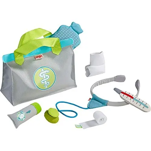 Produktbild: HABA 306206 - Spielset Doktor, Puppen Zubehör ab 3 Jahren