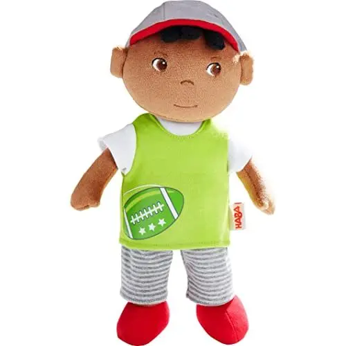 Produktbild: HABA 306305 - Kuschelpuppe Mason, Puppe ab 6 Monaten