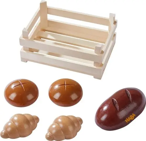 Produktbild: HABA 306457 - Spielset Backwaren, Kasperletheater und Kaufladen ab 3 Jahren, Made in Germany