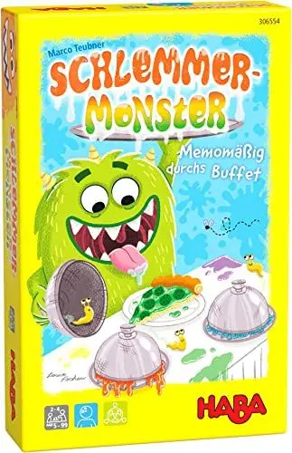 Produktbild: HABA 306554 - Schlemmermonster, Mitbringspiel ab 5 Jahren, Made in Germany