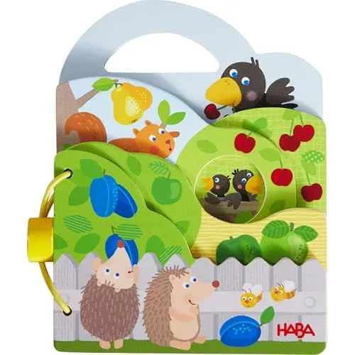 Produktbild: HABA Holz-Babybuch Obstgarten