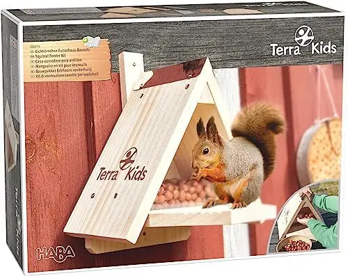 Produktbild: HABA Terra Kids Eichhörnchen Futterhaus-Bausatz