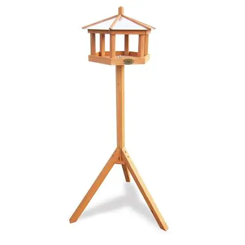 Produktbild: HABAU Vogelhaus Rotdrossel mit Ständer - Futterstation für Wildvögel