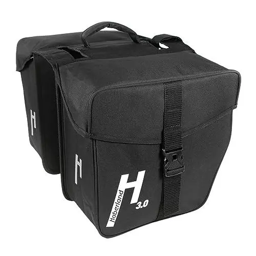 Produktbild: Haberland Basic Doppelpacktasche, Schwarz, 31x31x16 cm