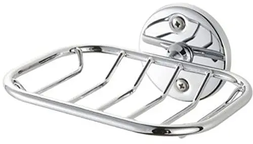 Produktbild: Haceka Seifenhalter Standard in Drahtoptik, Metall, Silber, 15 x 15 x 9 cm