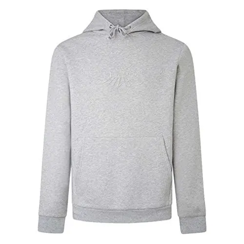 Produktbild: HACKETT LONDON Herren Am Embossed HDY Kapuzenpullover, Grey (Ice Grey), S