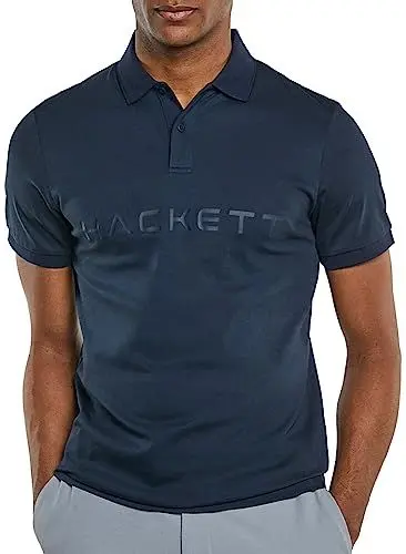Produktbild: HACKETT LONDON Herren Essential Polo Polohemd, blau (Marineblau), XS