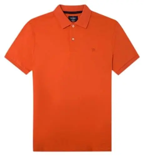 Produktbild: HACKETT LONDON Herren Pima Cotton Polo Polohemd, Mittelblau, 3XL