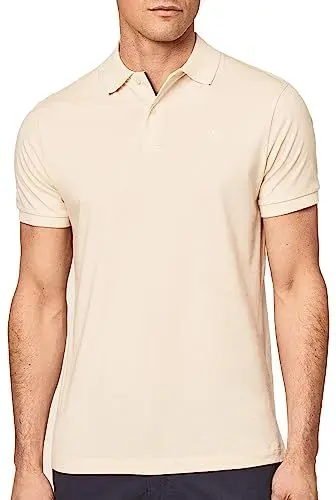 Produktbild: HACKETT LONDON Herren Pima Cotton Polo Polohemd, leinen, XL