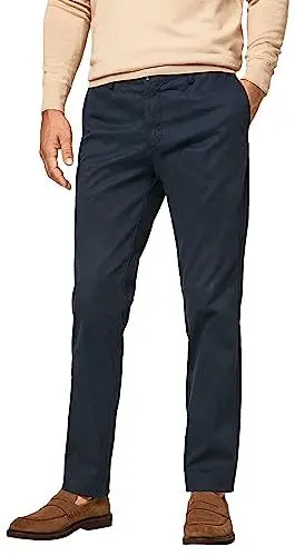 Produktbild: HACKETT LONDON Herren Texture Chino Hose, Navy Blazer, 35W/30L