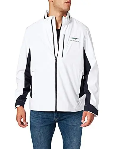 Produktbild: HACKETT LONDON Mens Amr Raceline Sftshell Jacket, 800WHITE, S