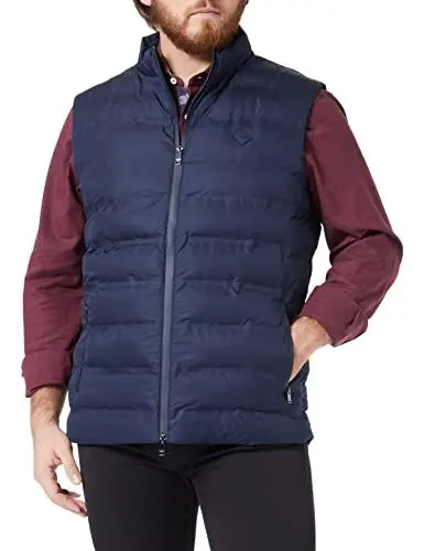 Produktbild: HACKETT LONDON Men's LW Gilet Jacket, Navy, M
