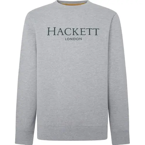 Produktbild: Hackett London Herren Heritage Crew Sweatshirt, Grau (Hellgrau), L