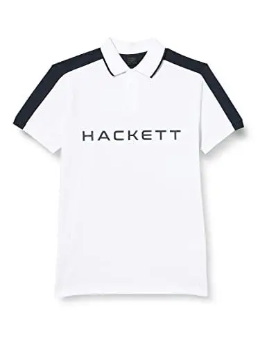 Produktbild: HACKETT LONDON Herren Hs Hackett Multi Polohemd, White, L