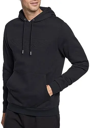 Produktbild: Hackett London Herren AM Embossed HDY Kapuzenpullover, Black (Black), M