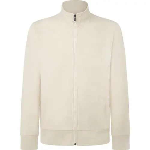 Produktbild: Hackett London Herren Essential FZ Sweatshirt, Beige (Bone), L