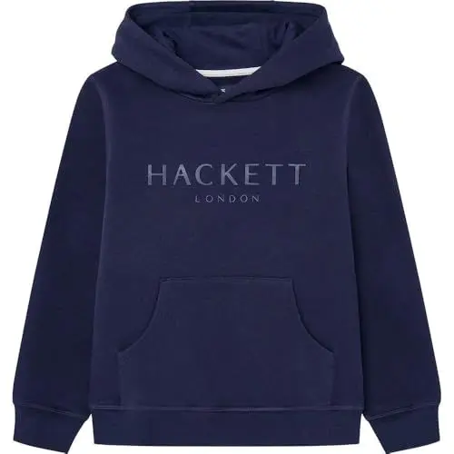 Produktbild: Hackett London Jungen Hackett Hoody Sweatshirt, Blau (Midnight), 15 Jahre