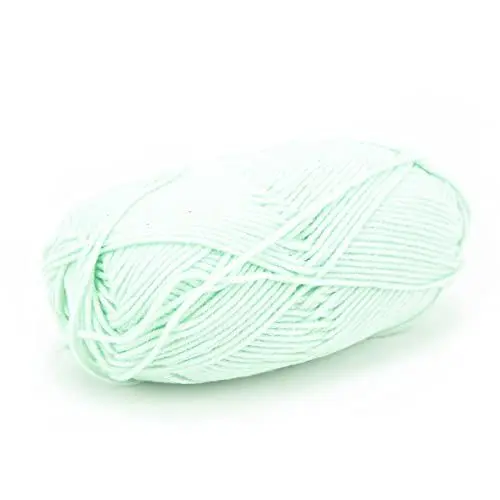 Produktbild: Häkelgarn, Baumwollgarn Zum Häkeln, Baumwollgarn, Häkelgarn, Weiches, Hautfreundliches Garn, Häkelgarn Zum Stricken von DIY-Kinderkleidung (GREEN)