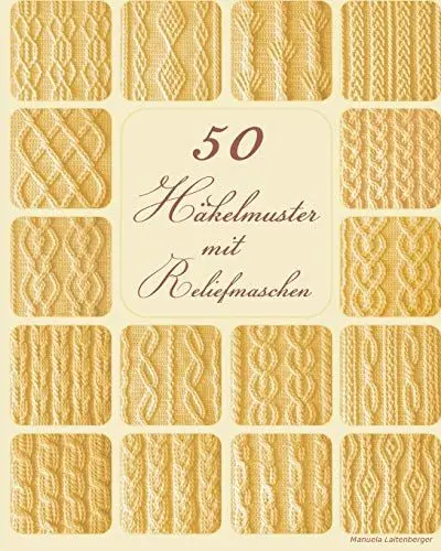 Produktbild: Häkelmuster mit Reliefmaschen