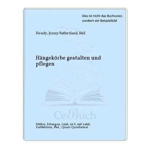 Produktbild: Hängekörbe gestalten und pflegen