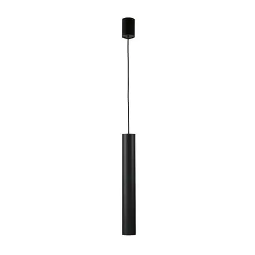 Produktbild: Hängelampe Metall Schwarz Küche Ø5,5 cm rund GU10 max. 35 Watt Downlight Zylinder schlicht Moderne Esstisch Pendelleuchte EYE