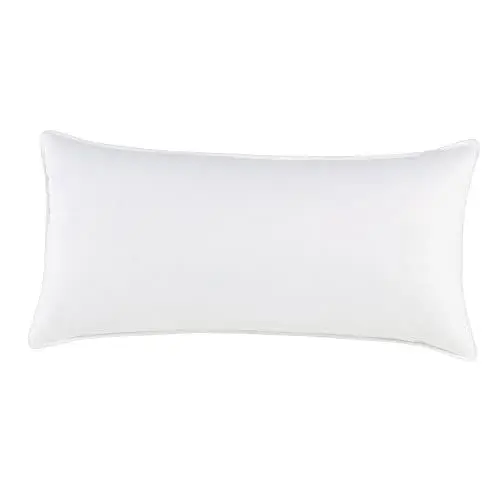 Produktbild: Häussling Home Kopfkissen 40x80 cm | Federn- und Daunenkissen, Kissen, Made in Germany, 100% Federn, auch für Allergiker geeignet, Bezug 100% Baumwolle, Füllung 550 g, Weiß