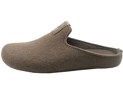 Produktbild: HAFLINGER Damen Hausschuhe Pantoffeln Wolle Everest Lykke 481063, Größe:38 EU, Farbe:Braun