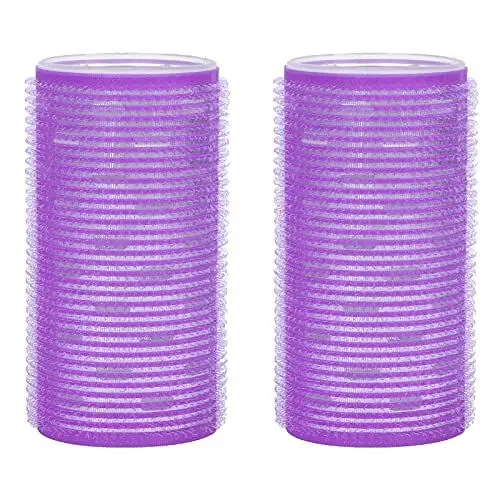 Produktbild: Haftwickler für Pony,Lockenwickler Selbsthaftend,Self Grip Lockenwickler Set, 2 Stück Heim Friseur Lockenwickler für Langes Mittleres Kurzes Haar und Pony Volumen