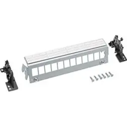 Produktbild: Hager FZ12MK Patch-Panel 12-fach, Keystone