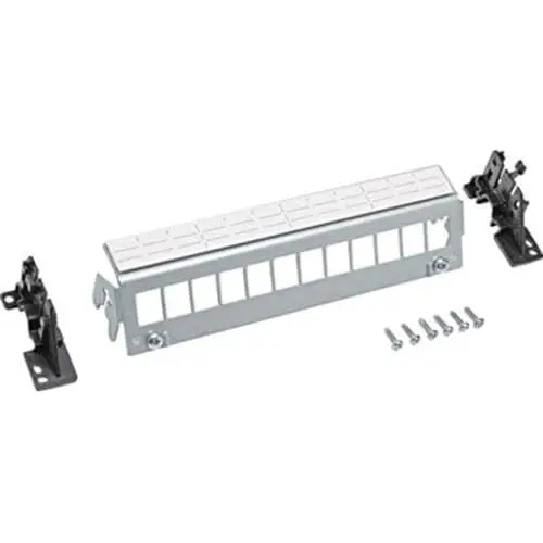 Produktbild: Hager FZ12MK Patch-Panel 12-fach, Keystone