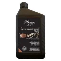 Produktbild: Hagerty COPPER, BRASS & BRONZE POLISH 2000ml I Effiziente Bronze Messing Kupfer-Politur für erneuerten Glanz I Polierpaste für Vasen Skulpturen Kupfergeschirr Dekorationsartikel Musikinstrumente usw