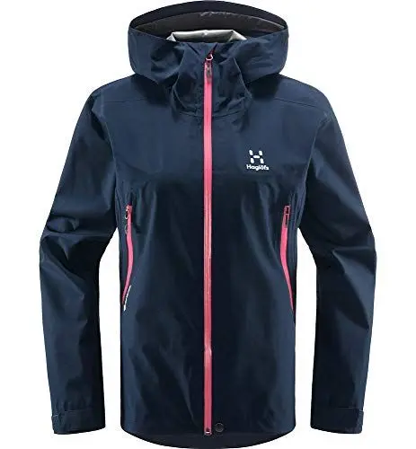 Produktbild: Haglöfs Hardshelljacke Frauen ROC GTX Jacket wasserdicht, Winddicht, atmungsaktiv Tarn Blue S S