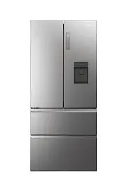 Produktbild: Haier French Door Kühl-Gefrierkombination I 83 cm Breite, 537 L I French Door Kühlschrank mit Wasserspender, Wi-Fi & No Frost I Doppeltür Kühlschrank mit Gefrierfach I FD 83 SERIE 7 HFW7819EWMP