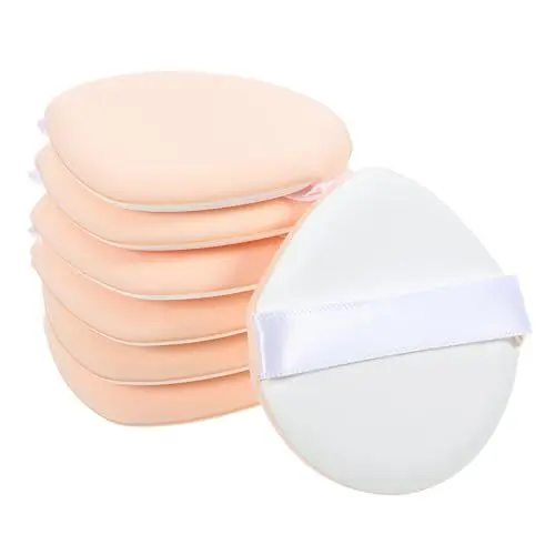 Produktbild: HAKIDZEL 7-teilige Make-up-quasten Satz Kosmetikapplikatoren Waschbare Puderquasten Für Foundation Concealer Rouge