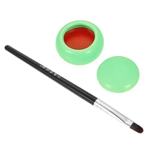 Produktbild: HAKIDZEL Lippenstift Rouge Lidschatten Zartes Rouge Tragbares Rouge Lidschatten Wangenrouge Kompaktes Rouge Retro-Rouge Natürliches Rouge Feuchtigkeitsspendender Lippenstift