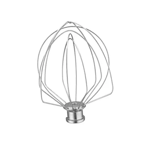 Produktbild: HAKIDZEL Schneebesen Handmixer Zubehör Silber Edelstahl Schneebesen Küche Handmixer Teile Mix Getränke Sauce Silber