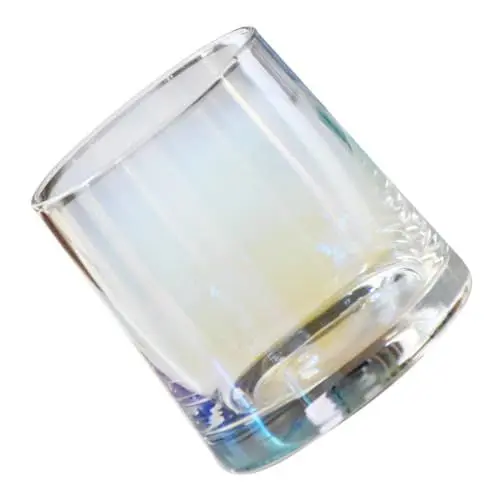 Produktbild: HAKIDZEL Elegantes Farbenfrohes Cocktailglas (270 Ml) Whiskybecher Weinglas Stabiles Glas Für Zu Hause